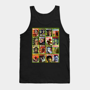 Famous Monsters Collage Series 2 Tank Top